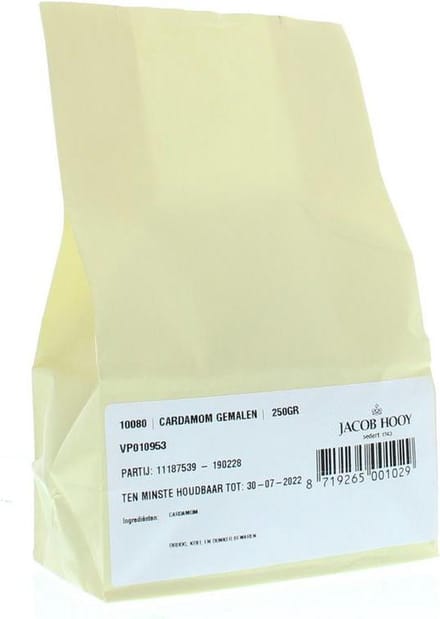 Jacob Hooy Cardamom gemalen 250 Gram