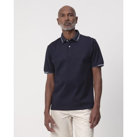 Campbell Warson polo met korte mouwen