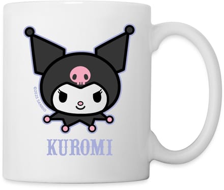 Kuromi Portret Met Tekst Mok