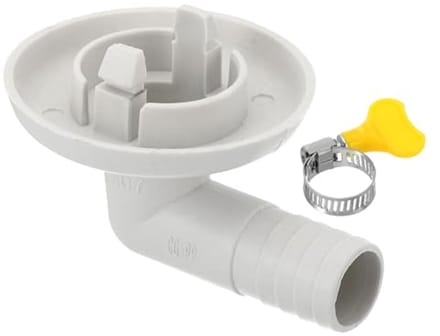 Universele 27 mm Airconditioner Afvoerslangconnector met Klemring voor Mini-Split Venster AC