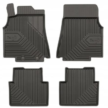 FROGUM 77 Automatten - Geschikt voor MERCEDES A-KLASSE W169 (2004-2012) - TPE Rubber - Zwart