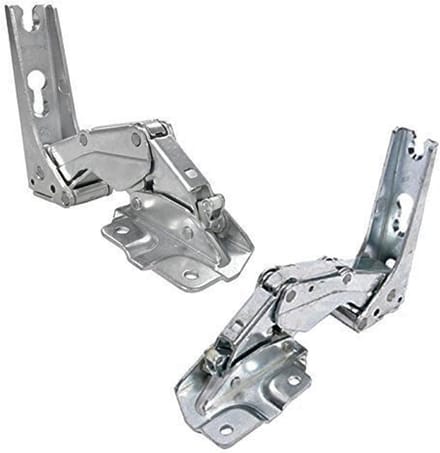 SPARES2GO Intergrated Deurscharnier Paar voor Baumatische Koelkast Vriezer (Top/Bodem, Links/Rechts)