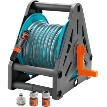 Gardena Tuinslanghaspel Classic Max. 30m + Tuinslang 15m Ø13mm + Accessoires