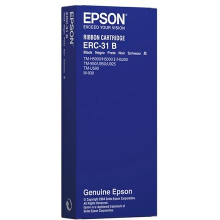 Ribbon Cartridge TM-H5000/II, -U930/II, -U950/925, -U590, black (ERC31B)