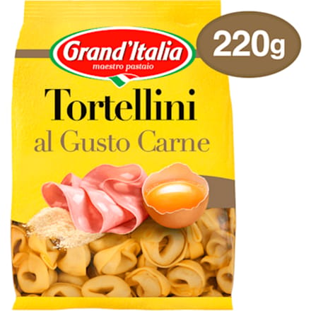 Tortellini pasta met vlees