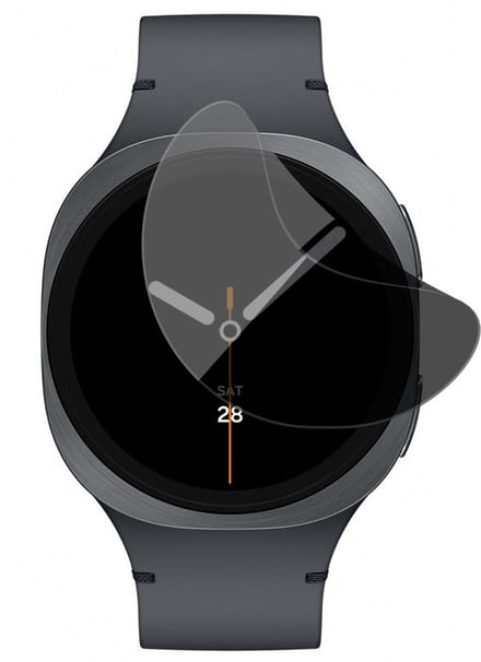 Privacy Screenprotector geschikt voor Samsung Galaxy Watch 8 40mm - 1x FlexGuard Screen Protector