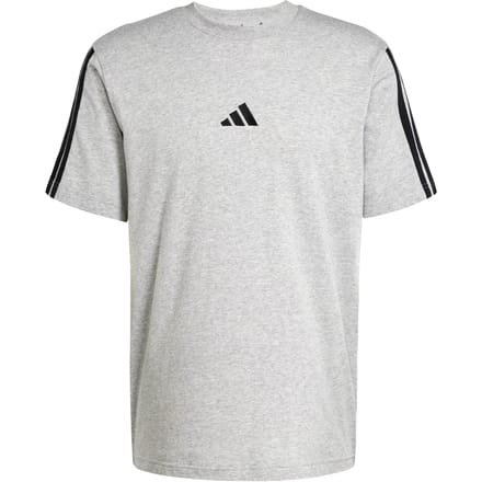 T-shirt van eenvoudige jersey adidas Essentials 3-Stripes