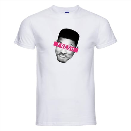 T-shirt Fresh | Wit | Maat S