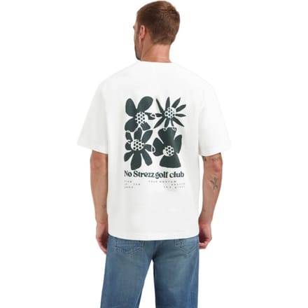 Dstrezzed Ds_lasse Artwork Tee Polo's & T-shirts Heren - Polo shirt - Wit - Maat M