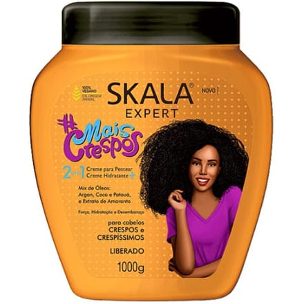 Skala Mais Crespos More Curls 2 in 1 Treatment Cream 1000g