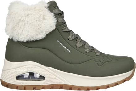 Skechers Uno Rugged Dames Sneakers 167274-olv - Kleur Olijfgroen