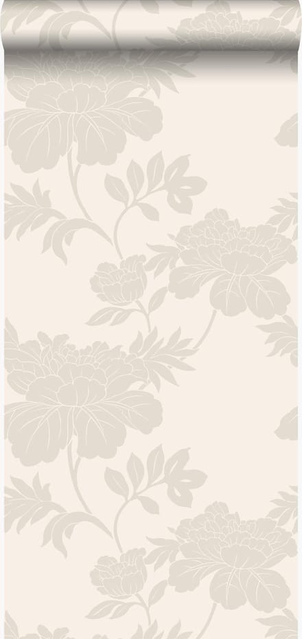 Origin Wallcoverings behang bloemen beige - 53 cm x 10.05 m - 345922
