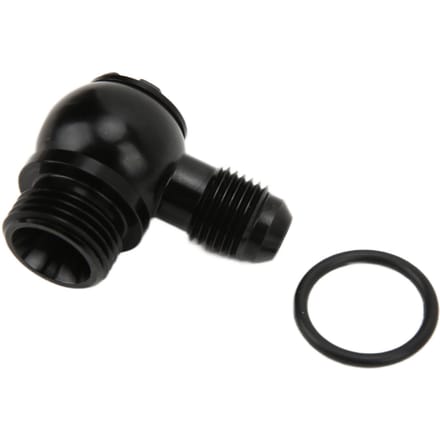 AN?6 Banjo-adapter naar ORB?8 34in UNF Banjo Bout Assemblage Aluminium Fitting voor Auto black