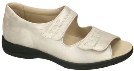 Solidus -Dames - beige - sandalen - maat 35.5