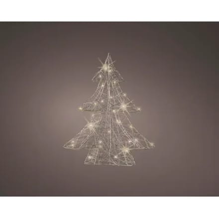 Decorismicro Led Boom Draad Lichtsnoer - 30 Led's - Warm Wit - 40cm - Binnen