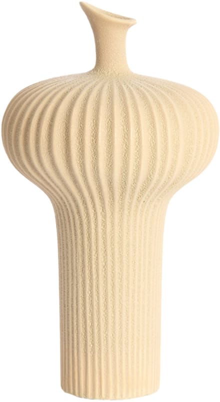 Light&living Vaas deco Ø23,5x42,5 cm NEVANO mat perzik
