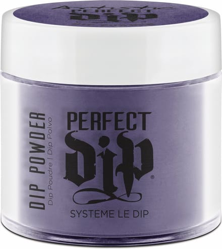 Artistic Nail Design Perfect Dip Poeder 'BABE WITH A BLADE' (Donkerblauw/Paars Créme)