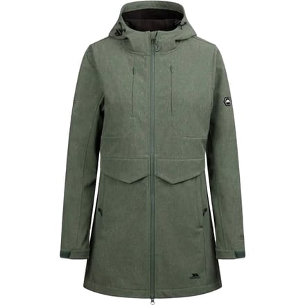 Trespass Dames/Dames Aylmer Zachte Shell Jas (Groene wilg)