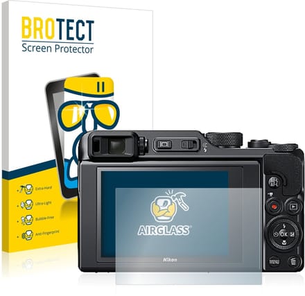 Screenprotector voor Nikon Coolpix A1000 Beschermglas transparant