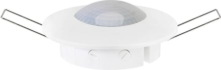 Bewegingssensor PIR - Kozolux - 6m - Max 300W - 360D - Inbouw - Rond - Wit