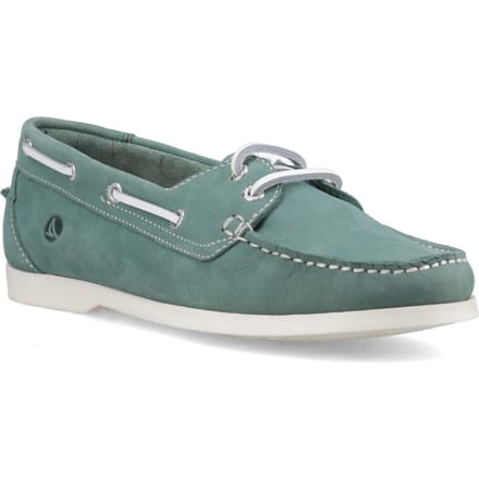 Sperry Balboa 2 Oog Boot Nubuck Dames Groene Botenschoenen