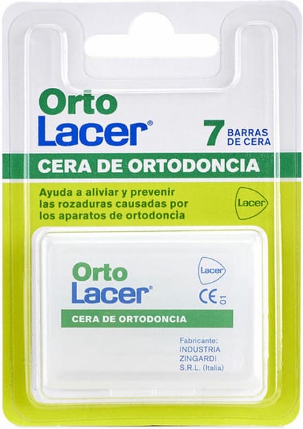 Ortolacer Protective Orthodontic Wax Brush 7 Bars