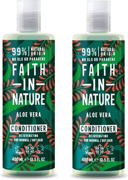 Conditioner - FAITH IN NATURE - Aloe Vera - 2 Pak