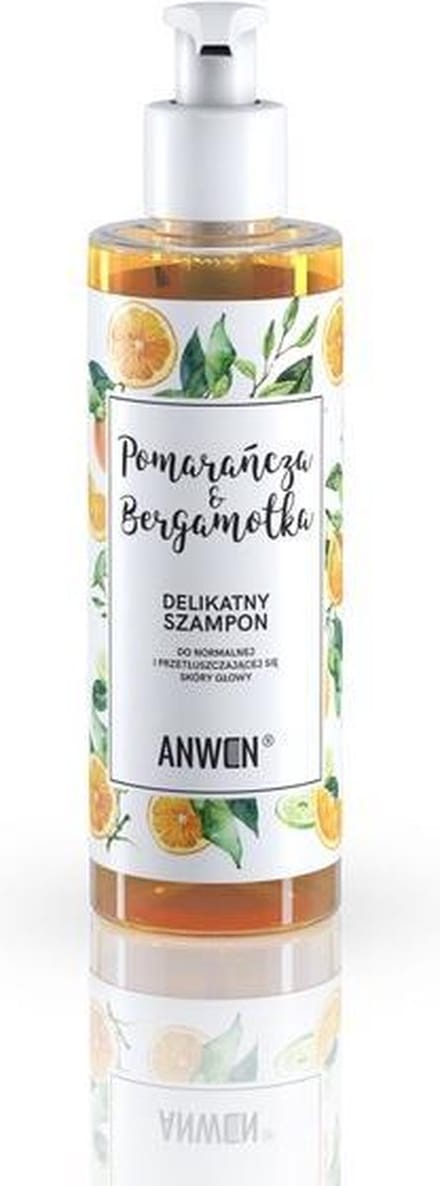 Anwen - Shampoo For Normal And Oily Scalp Orange & Bergamot 200Ml