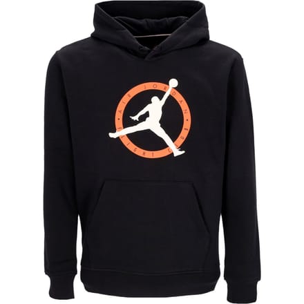 Flight MVP grafische fleece hoodie zwart