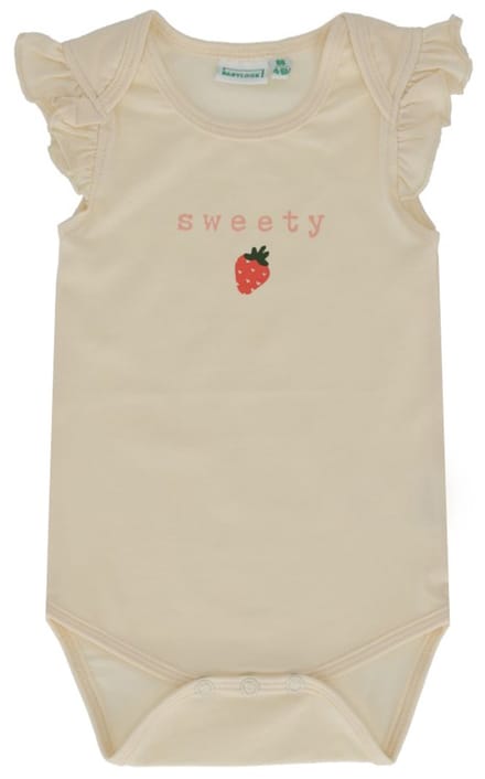 Babylook Strawberries Romper - Maat 62 - Sweety Buttercream