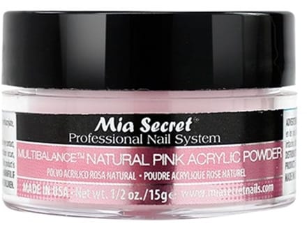Acryl Poeder Natuurlijk Roze 15ml.