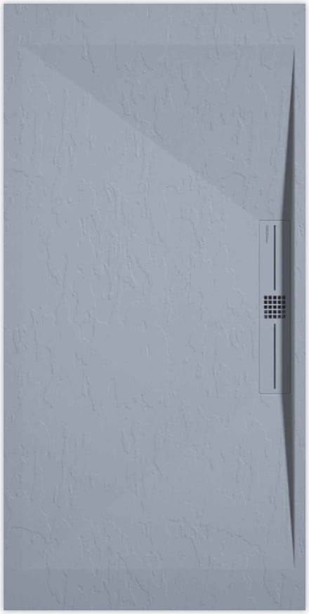 Sanifun douchebak Stone Side Gray Slate 900 x 900 P