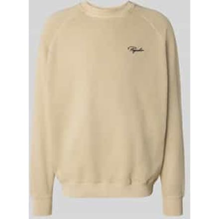 Sweatshirt met labelstitching