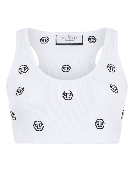Ribbed Mini Tank Top Monogram Monogram
