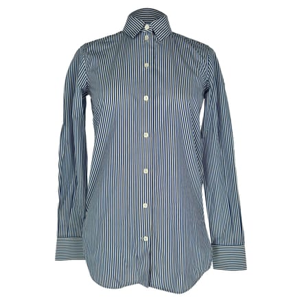 Celine Classic gestreept overhemd van blauw katoen