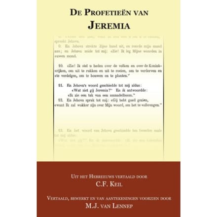 De Profetieën Van Jeremia - C.F. Keil