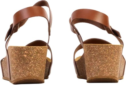 Noga Laura Edge leren sandalen met sleehak