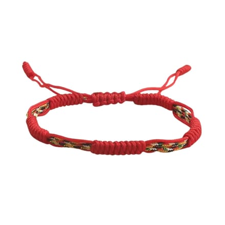 Livano Armband - Staal - Nep Zilver - Dames - Rood