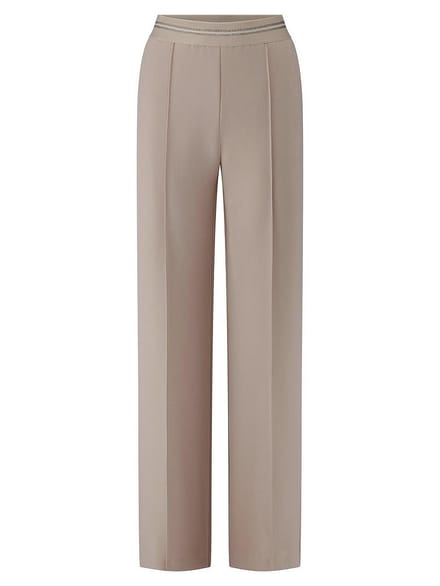 Broek pasvorm Regular Fit Van Fadenmeister Berlin beige