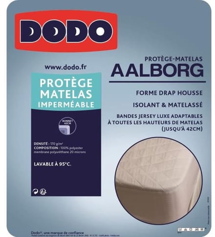 DODO – Aalborg – Matrasbeschermer – Waterproof – 140 x 190
