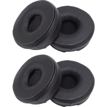 2 Paar Vervangende Oorkussens Geschikt voor Jabra Engage 55 65 75 Headset Eiwitleer Memory Foam gray