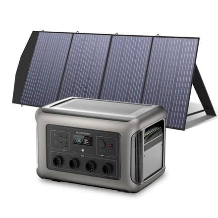 ALLPOWERS Zonnegeneratorset 3500W (R3500 + SP033 200W zonnepaneel) - R3500+ SP033 200W zonnepaneel