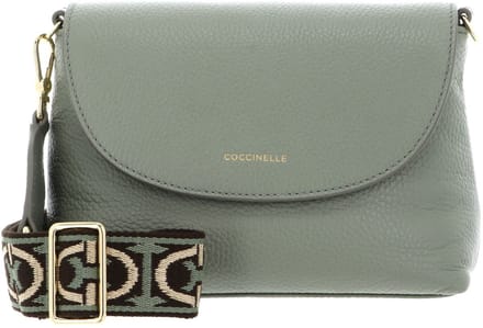 COCCINELLE Leren schoudertas Paulina Mini Crossbody Bag Greenery groene