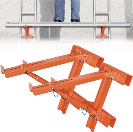 Steigerhouders - Professionele Trappenkrik voor Bouwladders - 2 Stuks