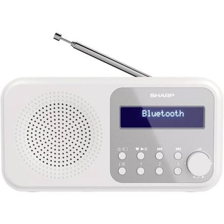 Sharp Tokyo DR-P420 Portable Digital Radio USB or Battery Powered - DAB/DAB+/FM - Mono
