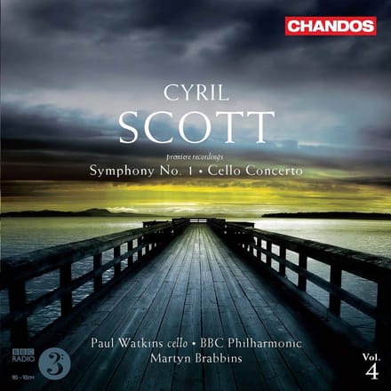 Paul Watkins, BBC Philharmonic Orchestra, Martyn Brabbins - Scott: Concerto for Cello and Orchestra | Symphony No. 1 (CD)