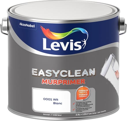 Levis - Easyclean Murprimer - Wit - 2,5 L
