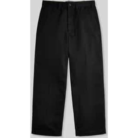 Regular fit wijdte broek van puur katoen