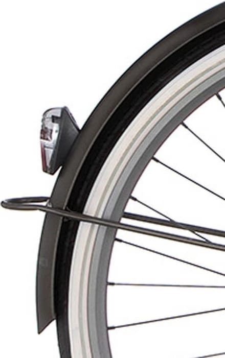 Cortina Spatbord achter 28 U4 black graphite matt