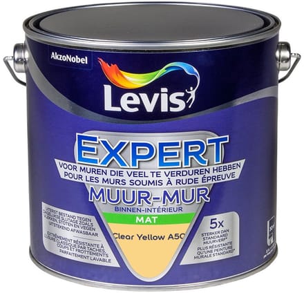 Levis - Expert Muur Binnen Mix - Clear Yellow A50 - Mengverf - 2,5 L